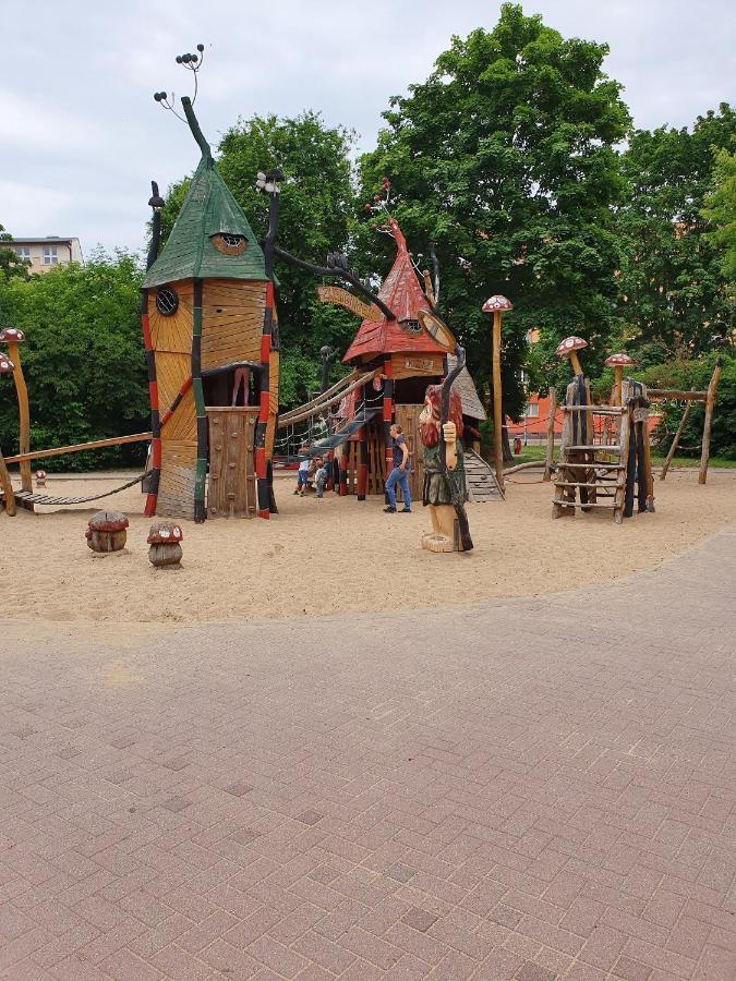 Blue Chili 08 - Magdeburg 2-Zimmer Altbau, Wi-Fi, 5 Pax 外观 照片