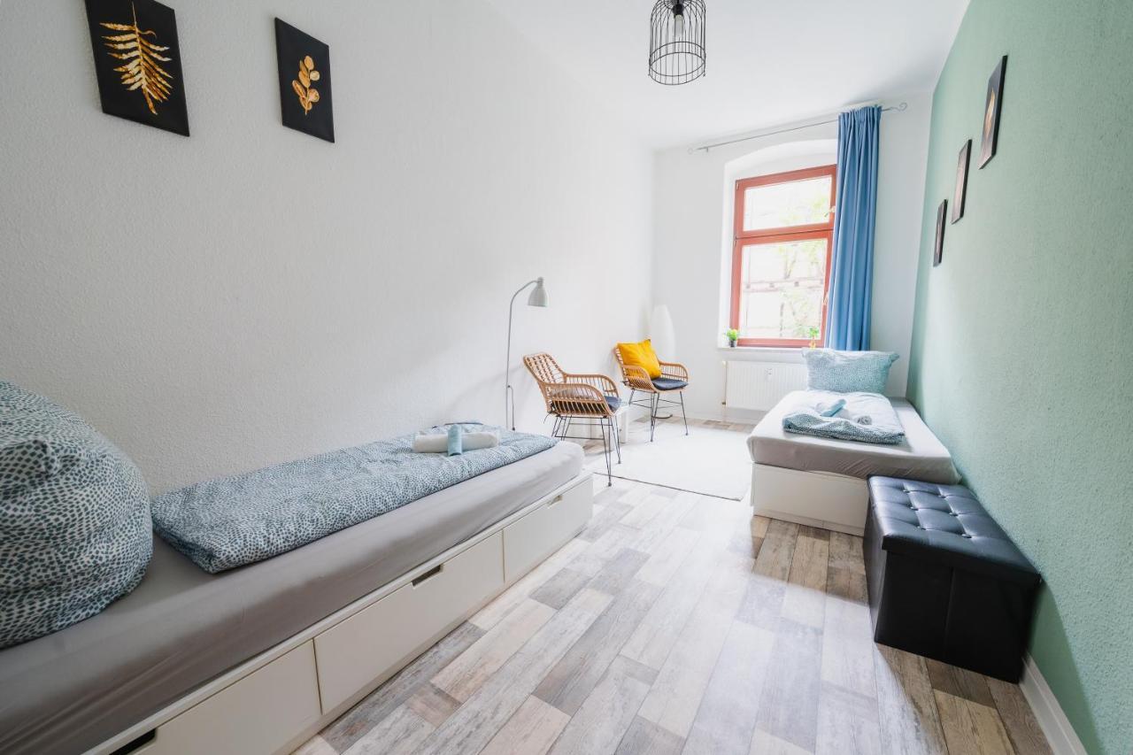 Blue Chili 08 - Magdeburg 2-Zimmer Altbau, Wi-Fi, 5 Pax 外观 照片