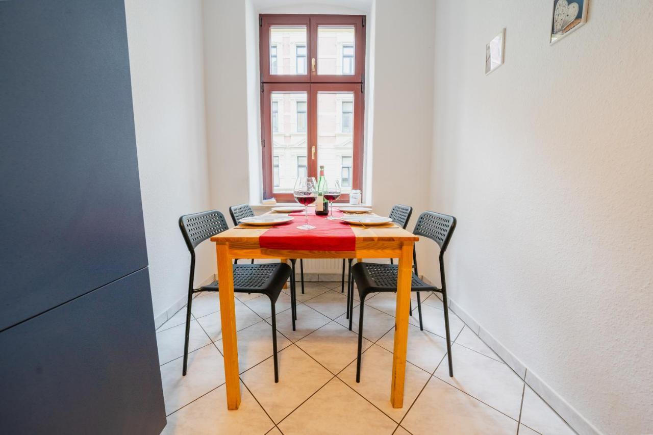 Blue Chili 08 - Magdeburg 2-Zimmer Altbau, Wi-Fi, 5 Pax 外观 照片