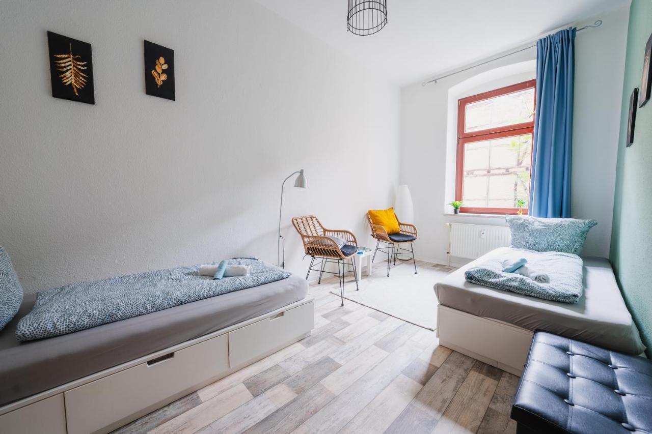 Blue Chili 08 - Magdeburg 2-Zimmer Altbau, Wi-Fi, 5 Pax 外观 照片