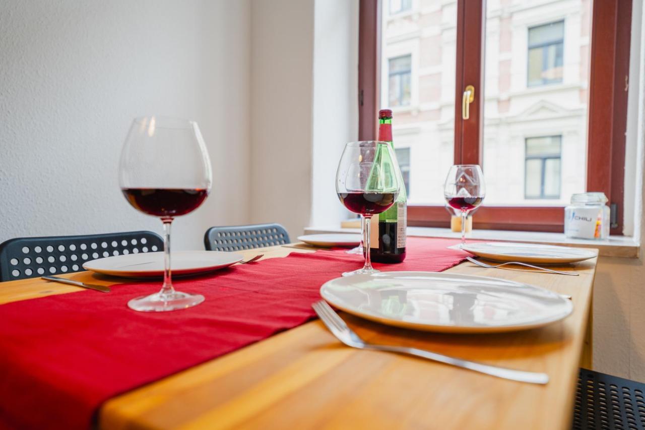 Blue Chili 08 - Magdeburg 2-Zimmer Altbau, Wi-Fi, 5 Pax 外观 照片