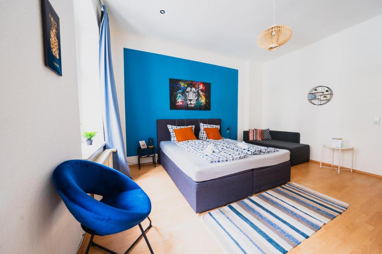 Blue Chili 08 - Magdeburg 2-Zimmer Altbau, Wi-Fi, 5 Pax 外观 照片