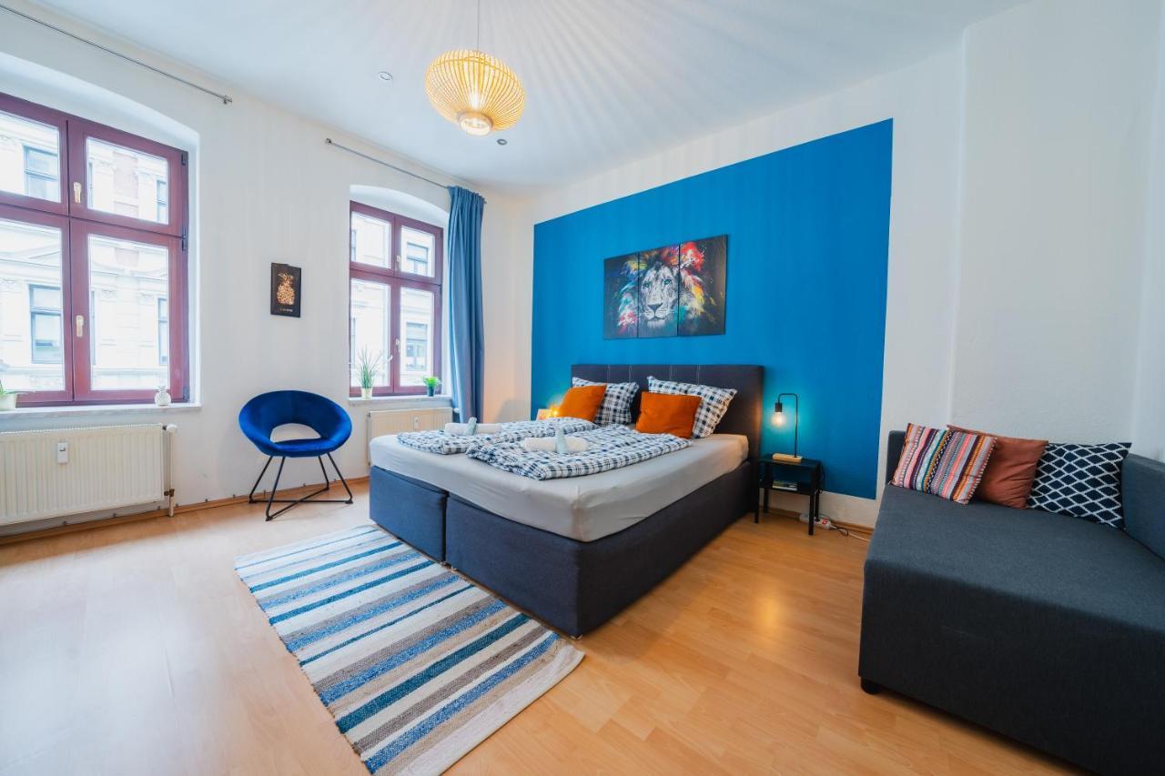 Blue Chili 08 - Magdeburg 2-Zimmer Altbau, Wi-Fi, 5 Pax 外观 照片